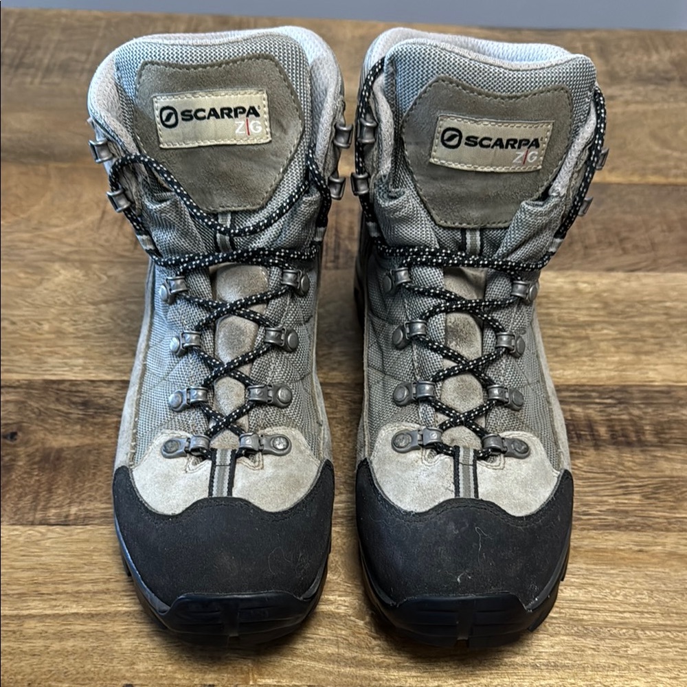 Scarpa ZG Gore-Tex Black and Gray Outdoor Boots